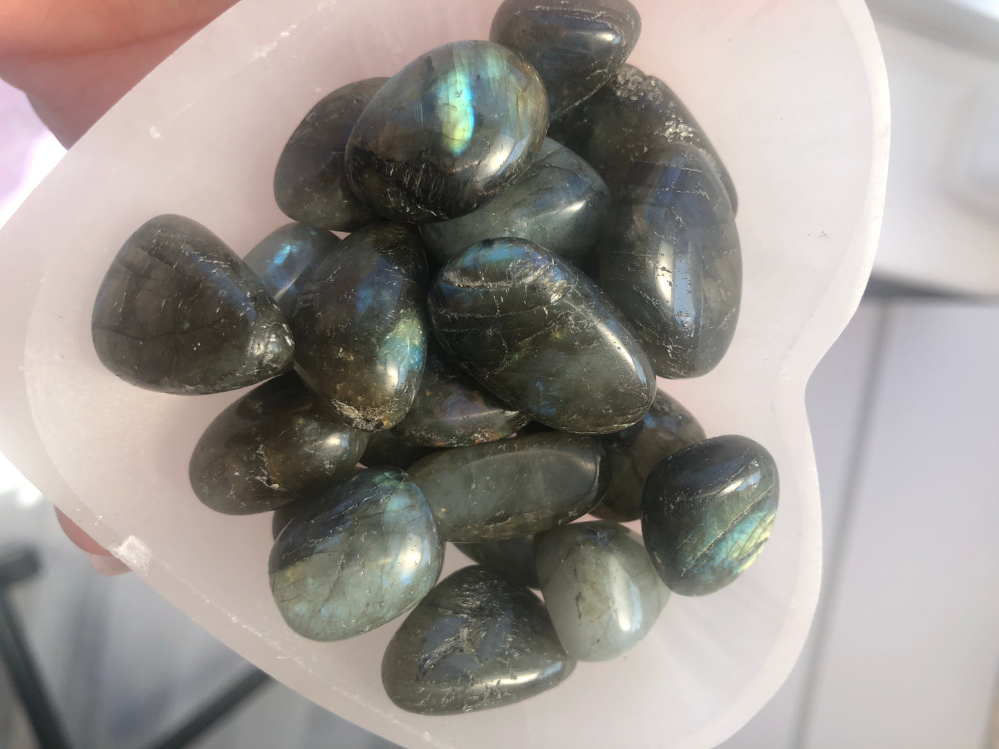 Labradorite stones